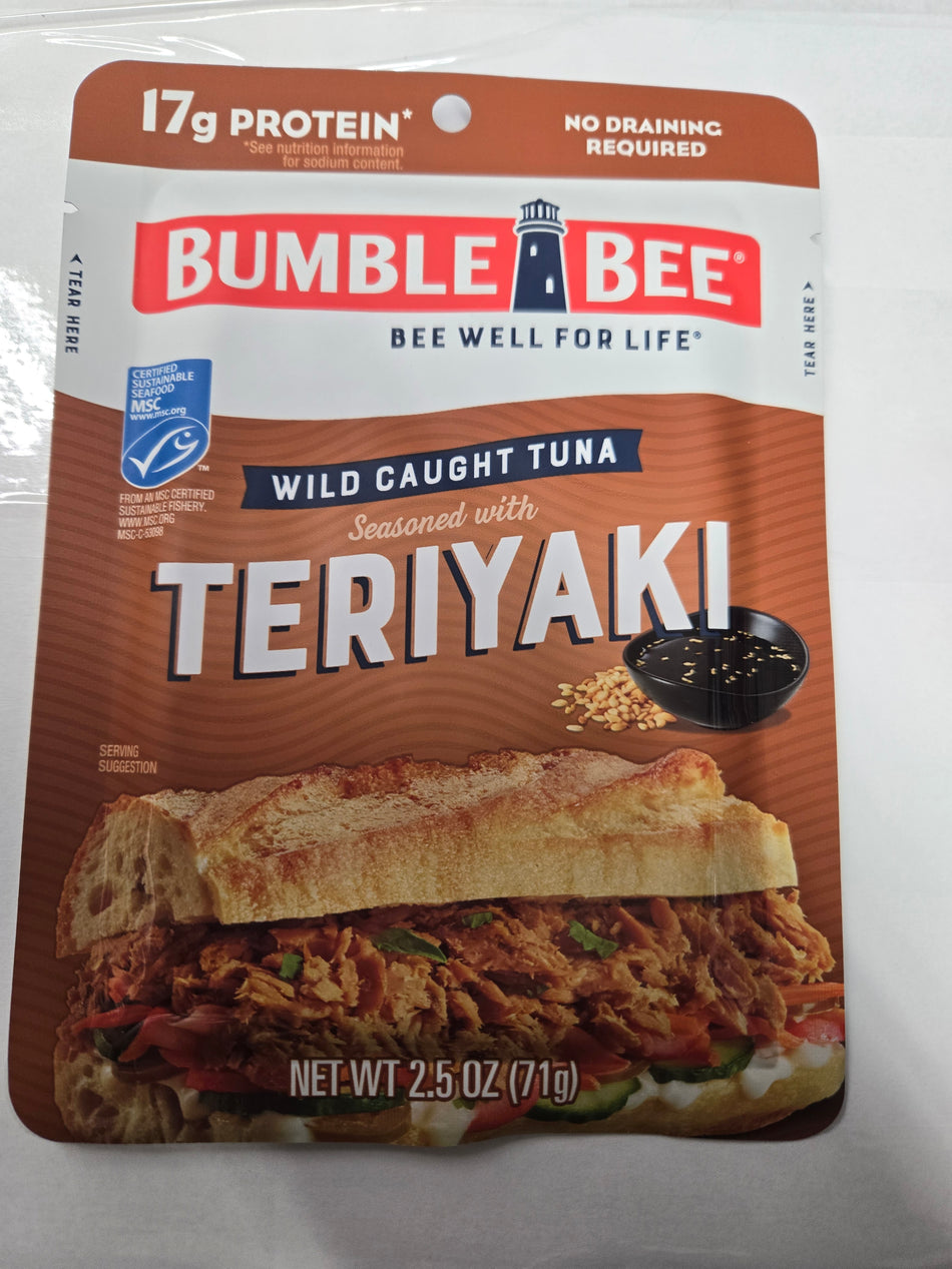 Bumble Bee Tuna, Teriyaki