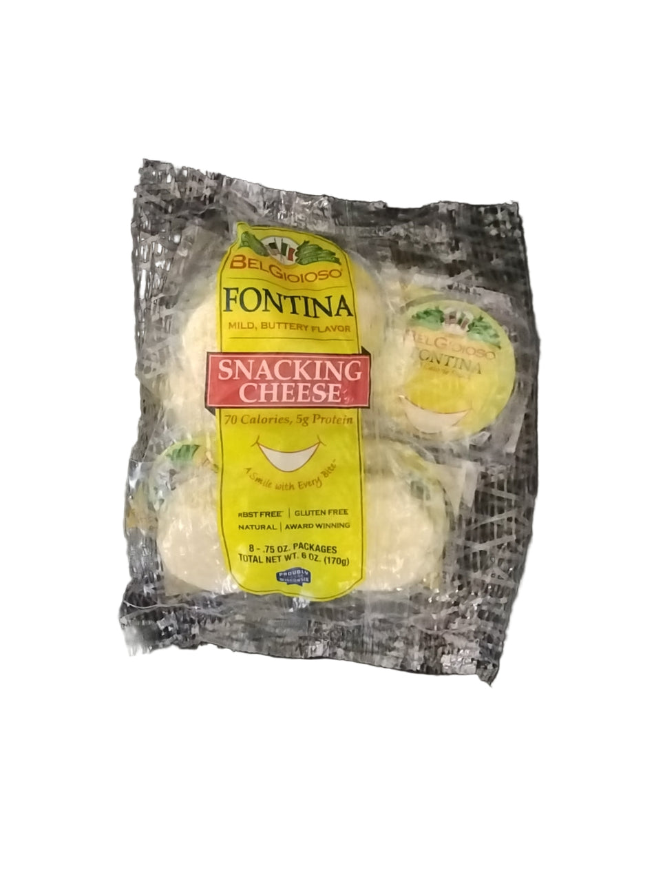 Belgioioso fontana snacking cheese