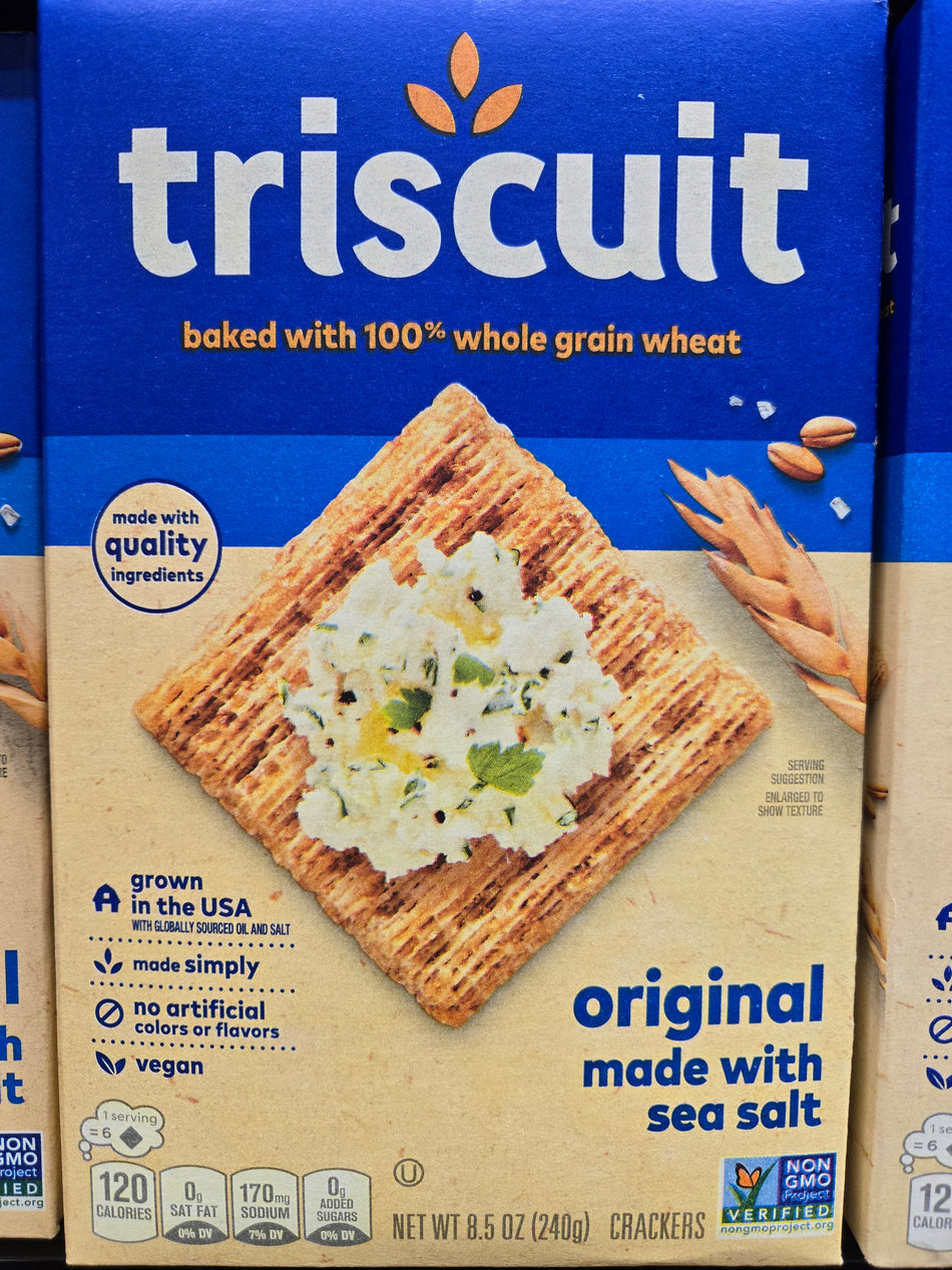 Triscuit Original Whole Grain Wheat Crackers