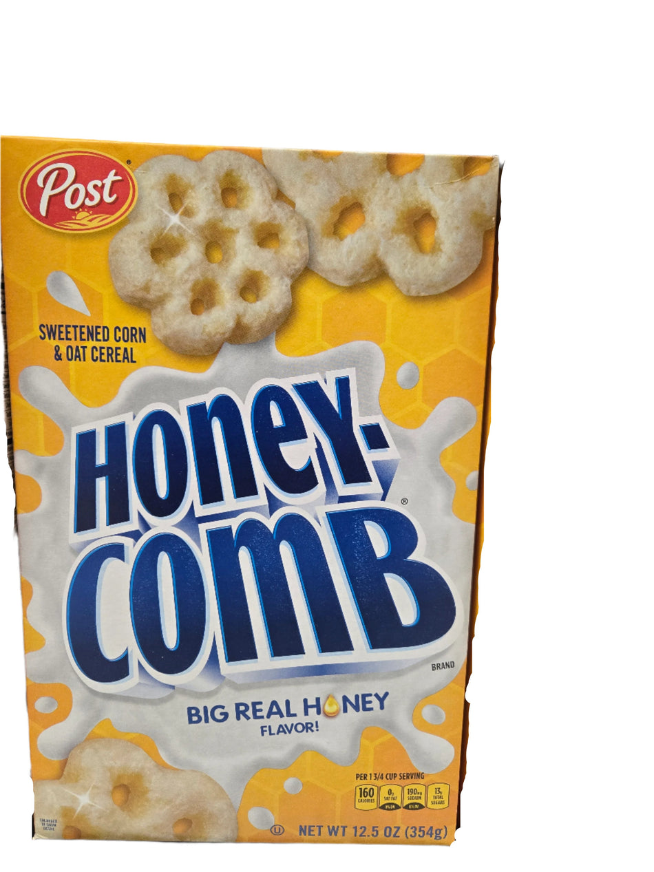 Post Honeycomb Honeycomb® Breakfast Cereal, Honey Flavored Corn Cereal