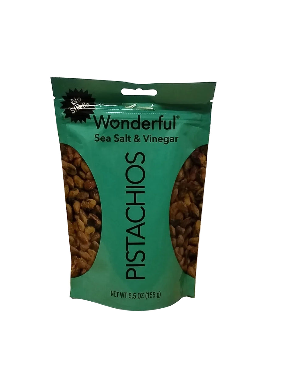 Wonderful  Sea Salt & Vinager pistachios