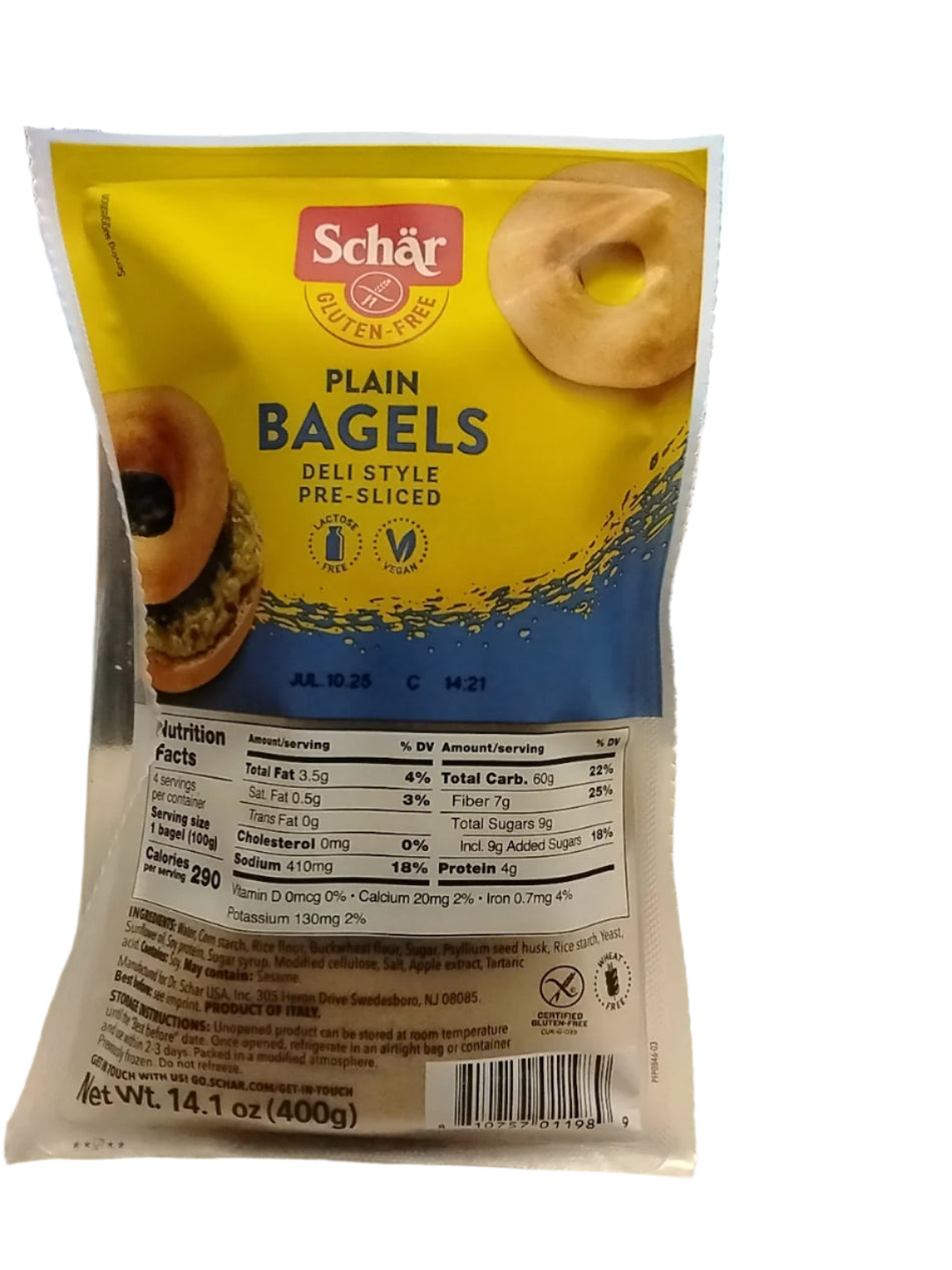 Schar plain bagels