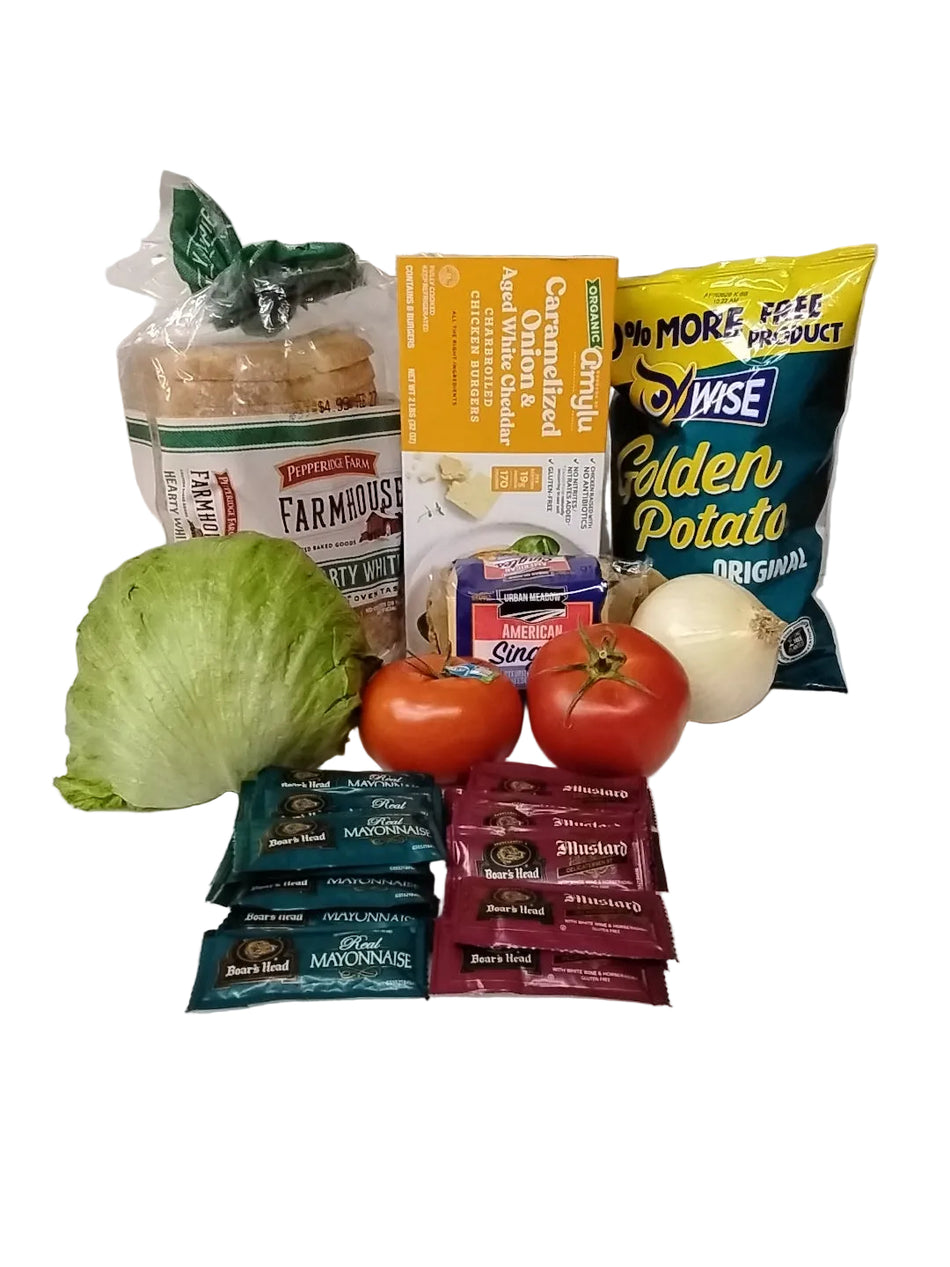 Amylu Chicken Burger Combo (Bundle)