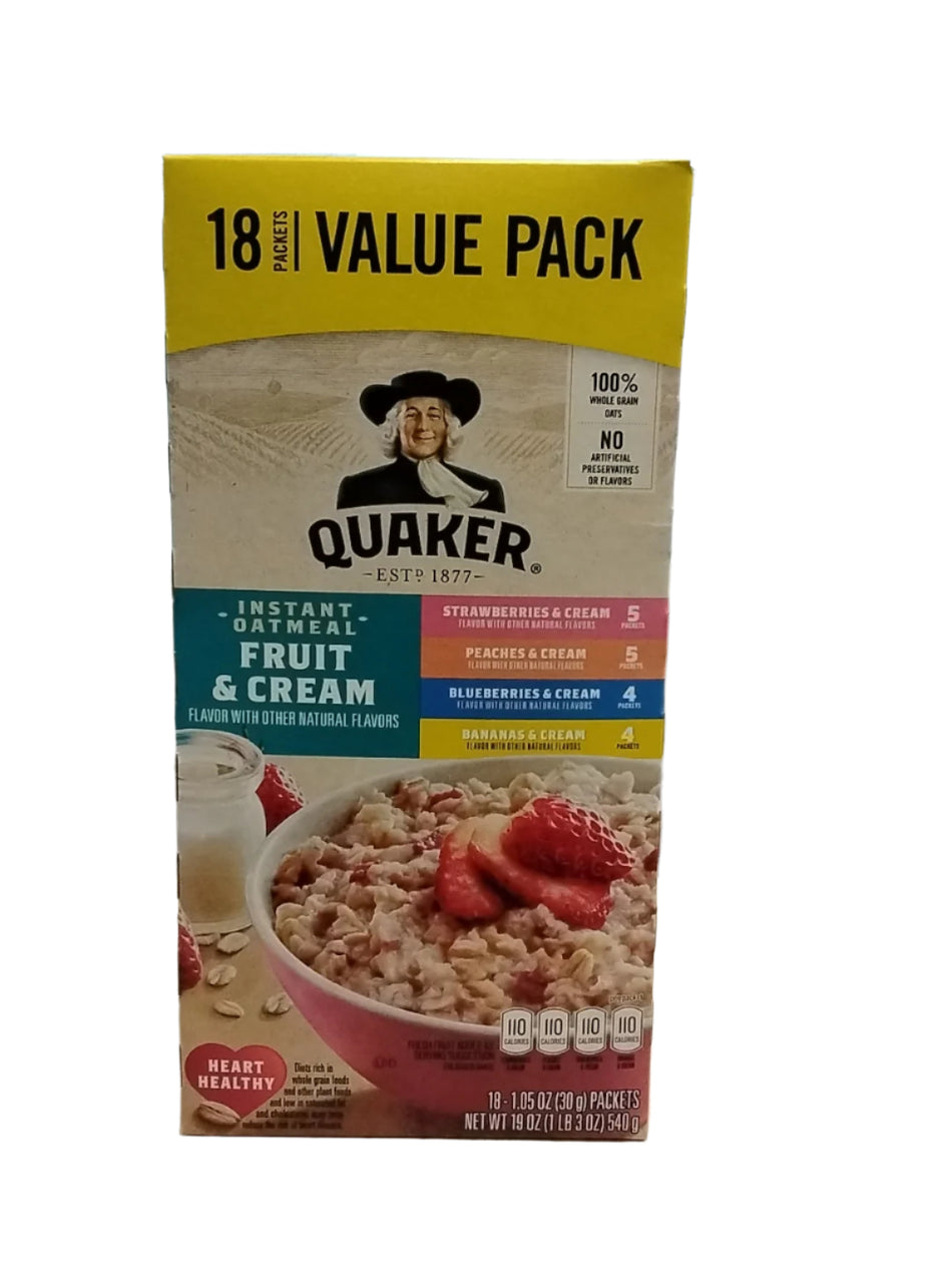 Quaker 18 packets