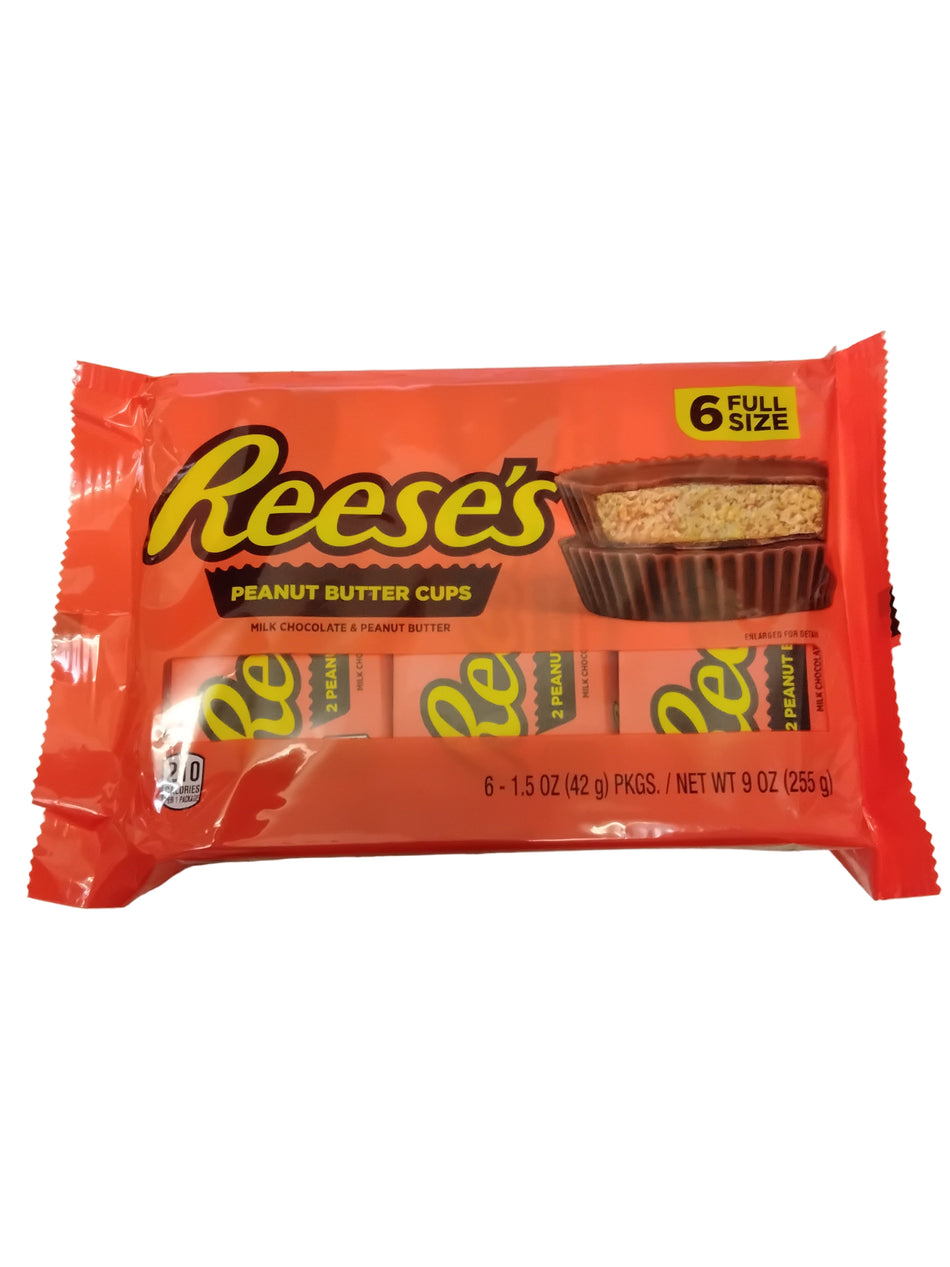 Reese's peanut butter cups X 6 pack