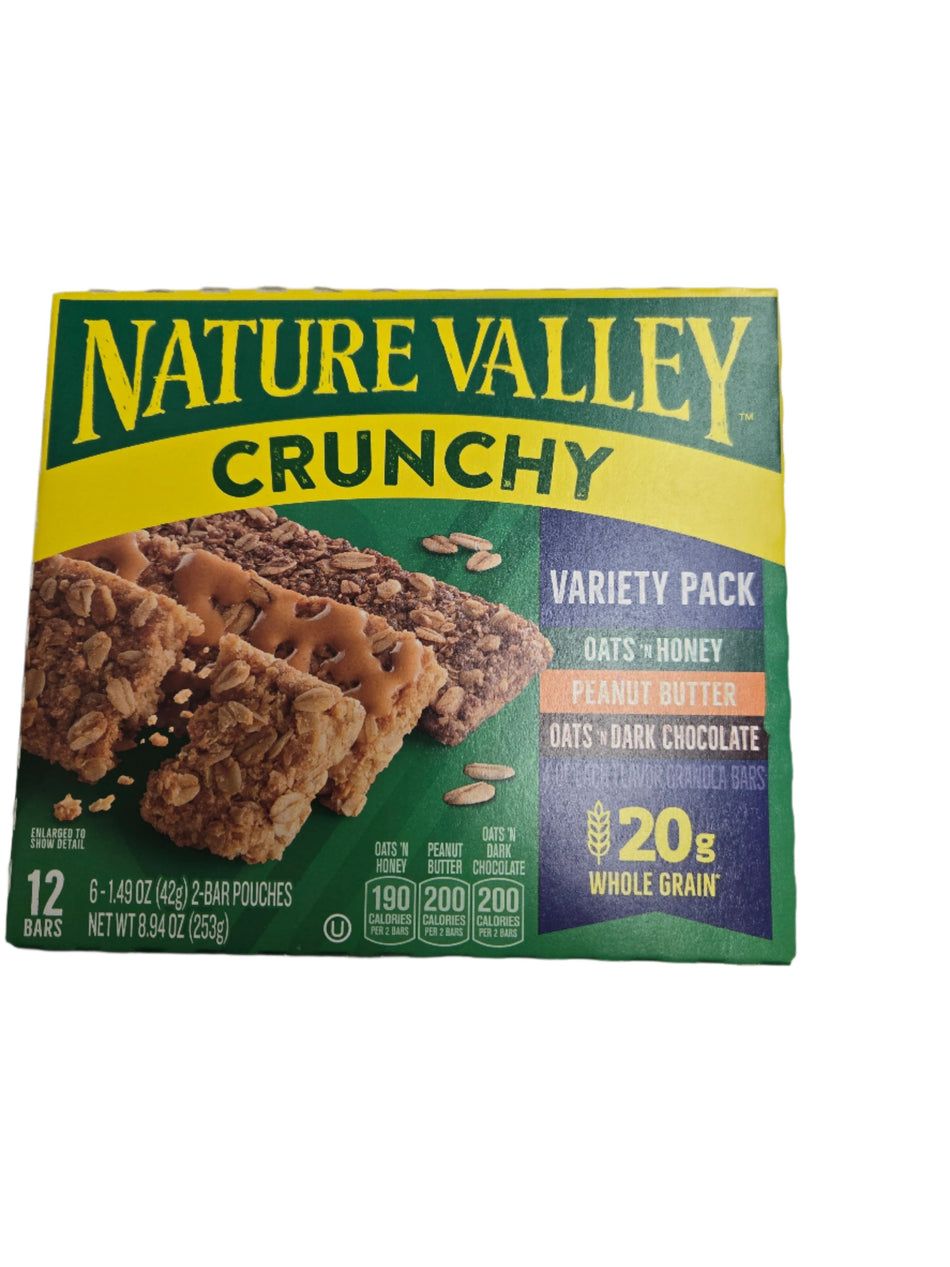 Nature Valley Whole Grain Variety Pack Crunchy Granola Bars