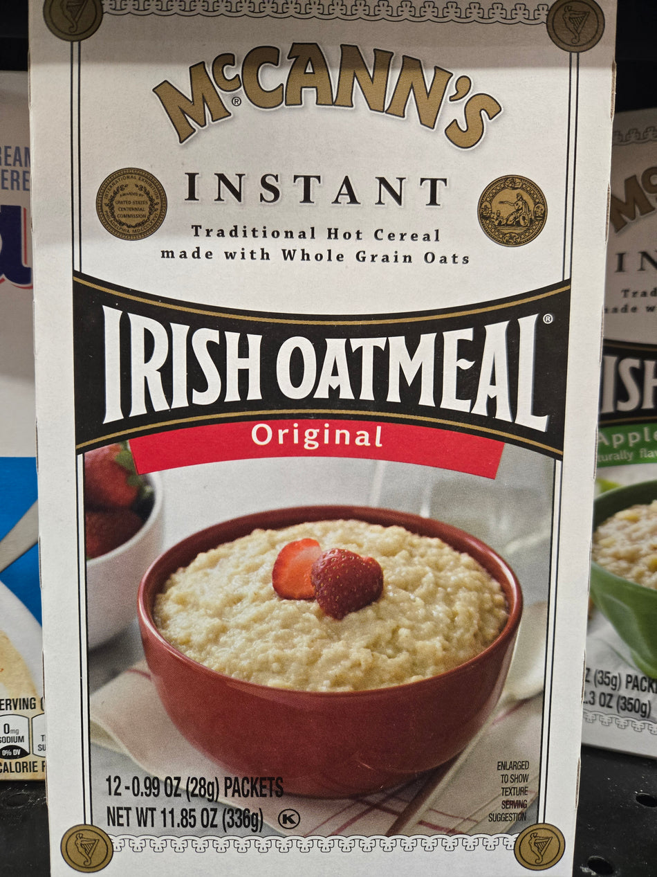 McCanns Regular Instant Irish Oatmeal