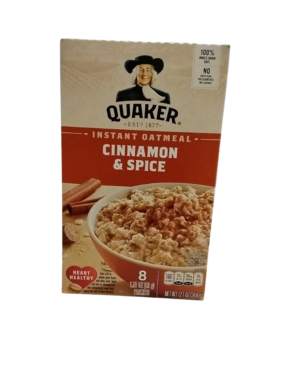 Quaker instant cinnamon y spice