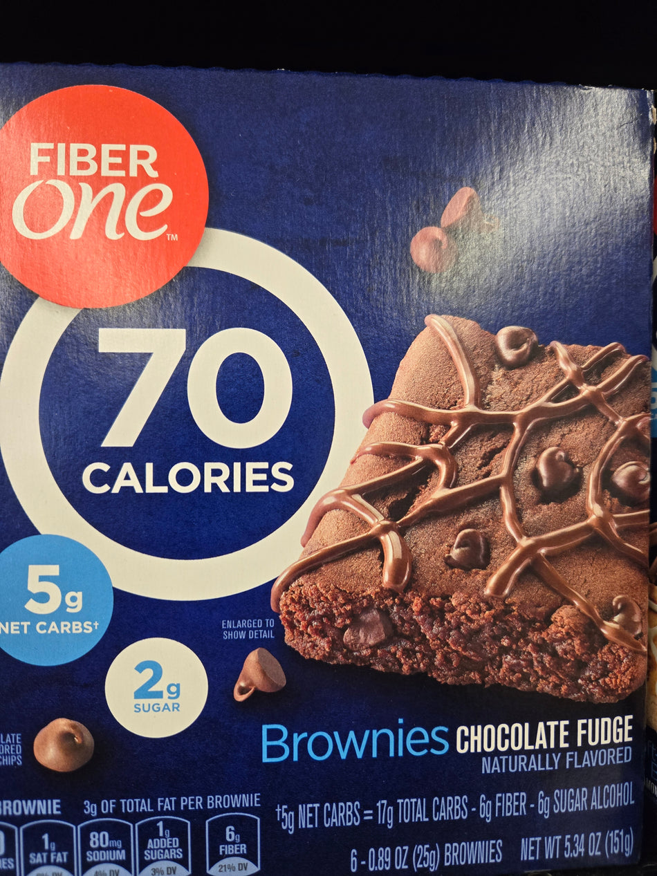 Fiber One 70 Calorie Brownies,