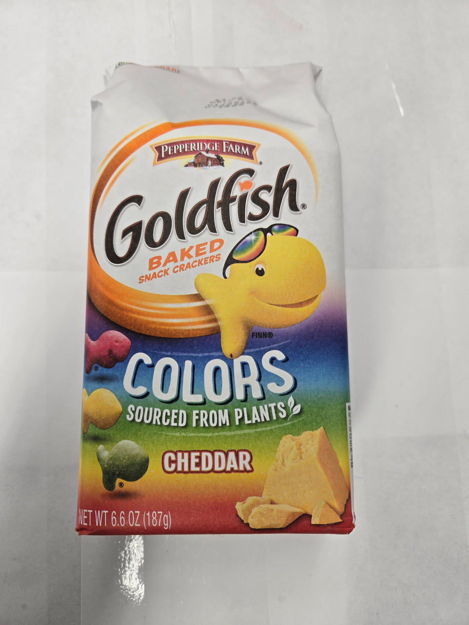 Pepperidge Farm Goldfish Colors Cheddar Crackers