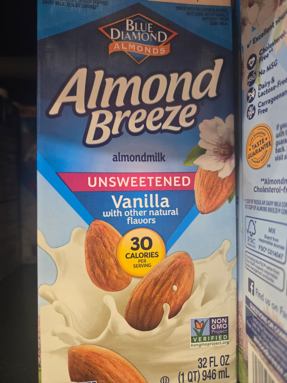 Almond Breeze Unsweetened Vanilla Almondmilk