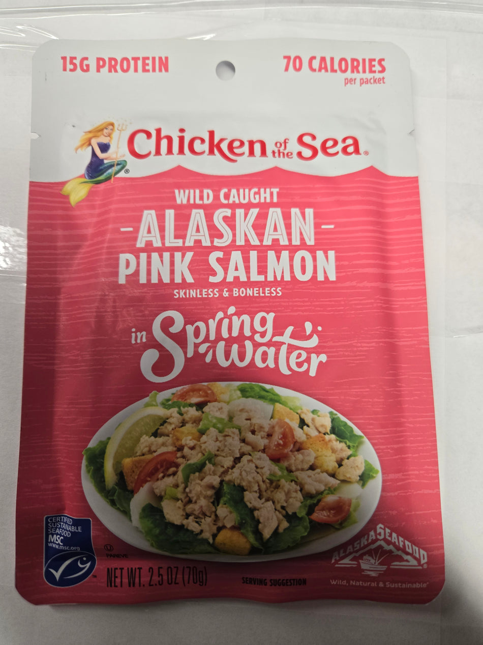 Chicken of the sea pink salmon