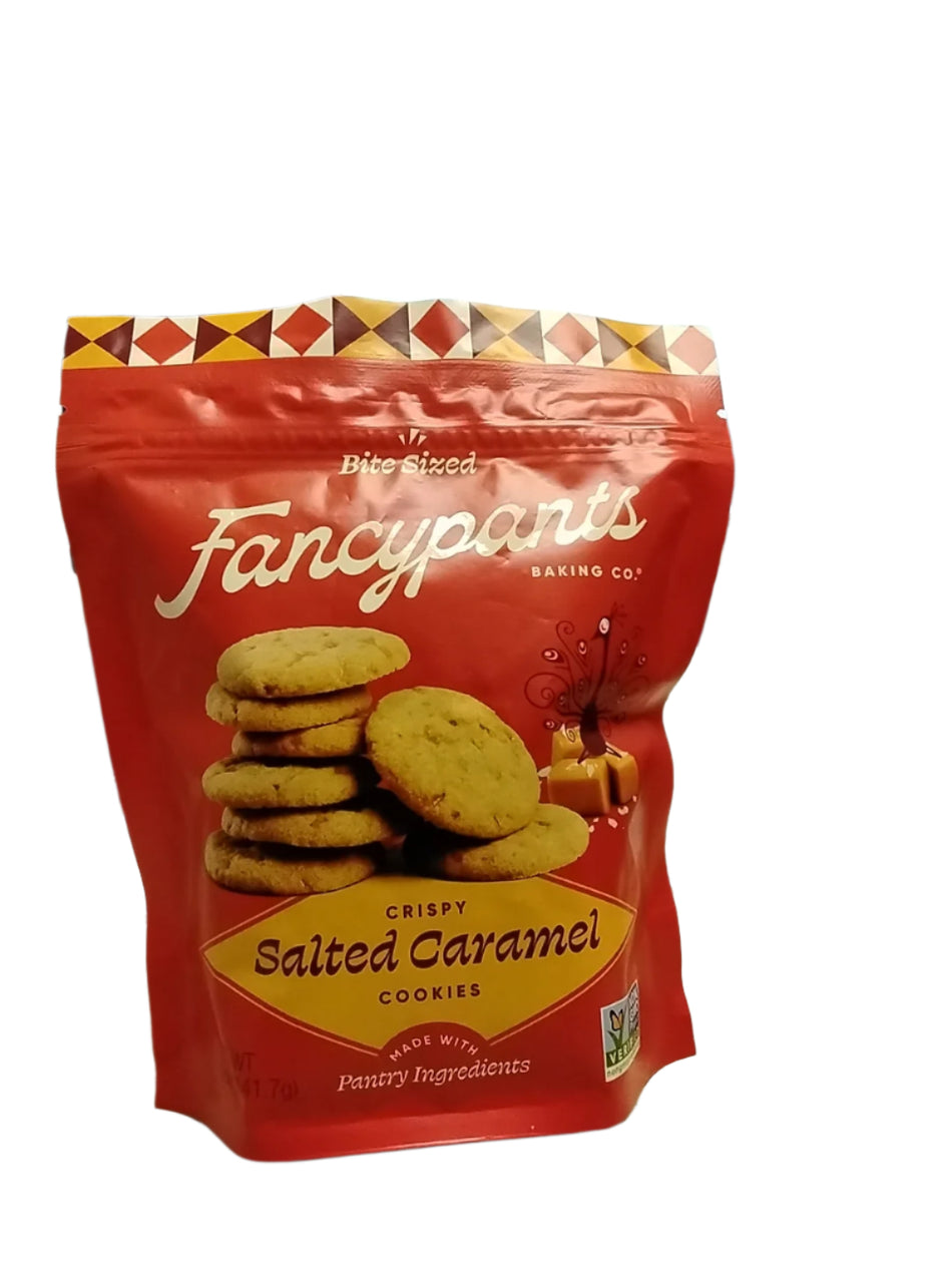 Francy pants crispy salted caramel cookies