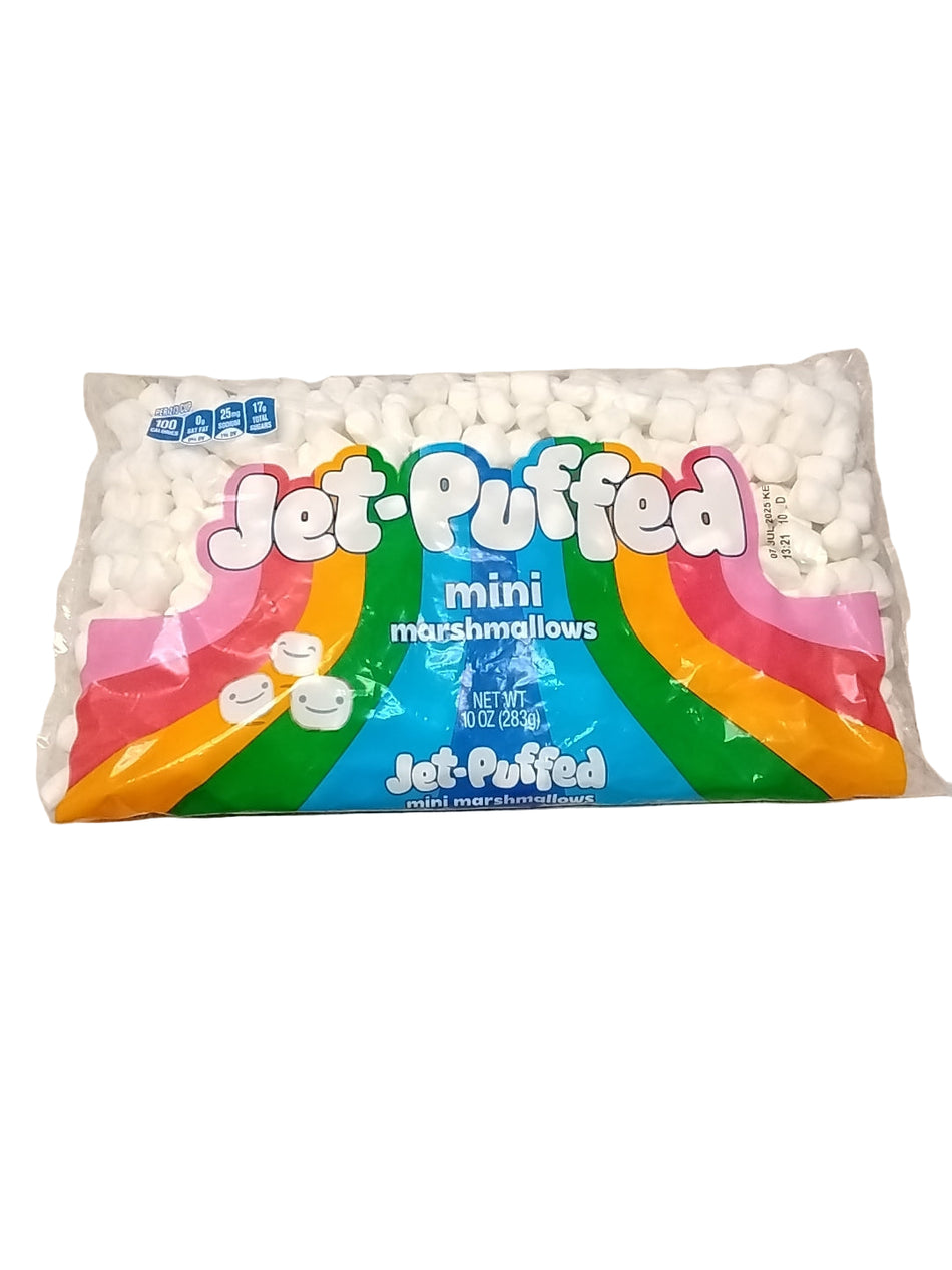 Jet- puffed mini marshmallows