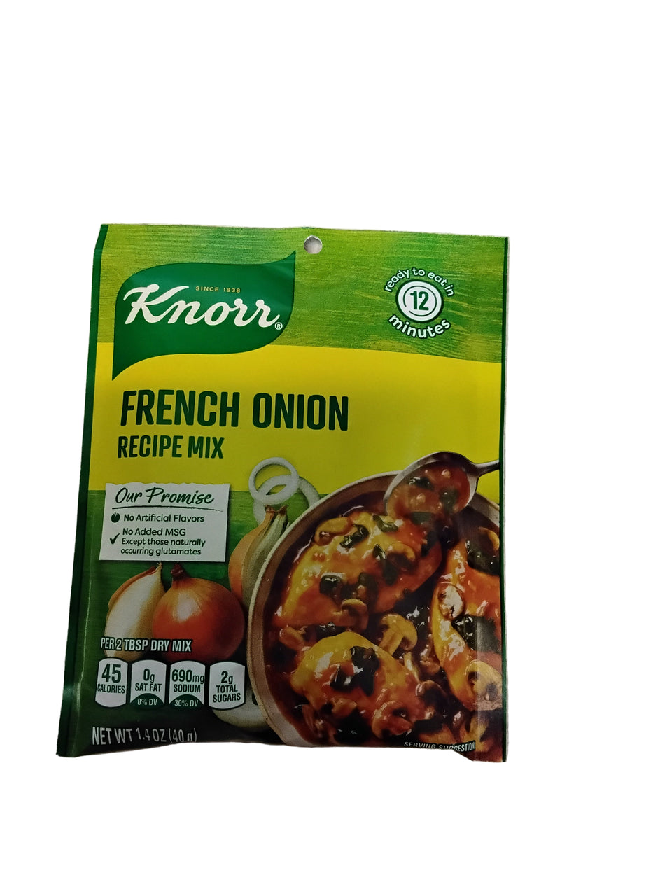 Knorr French onion recipe mix