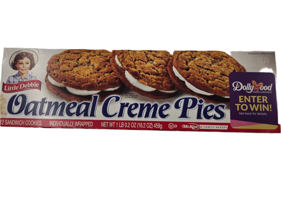 Little Debbie Oatmeal Creme Pies