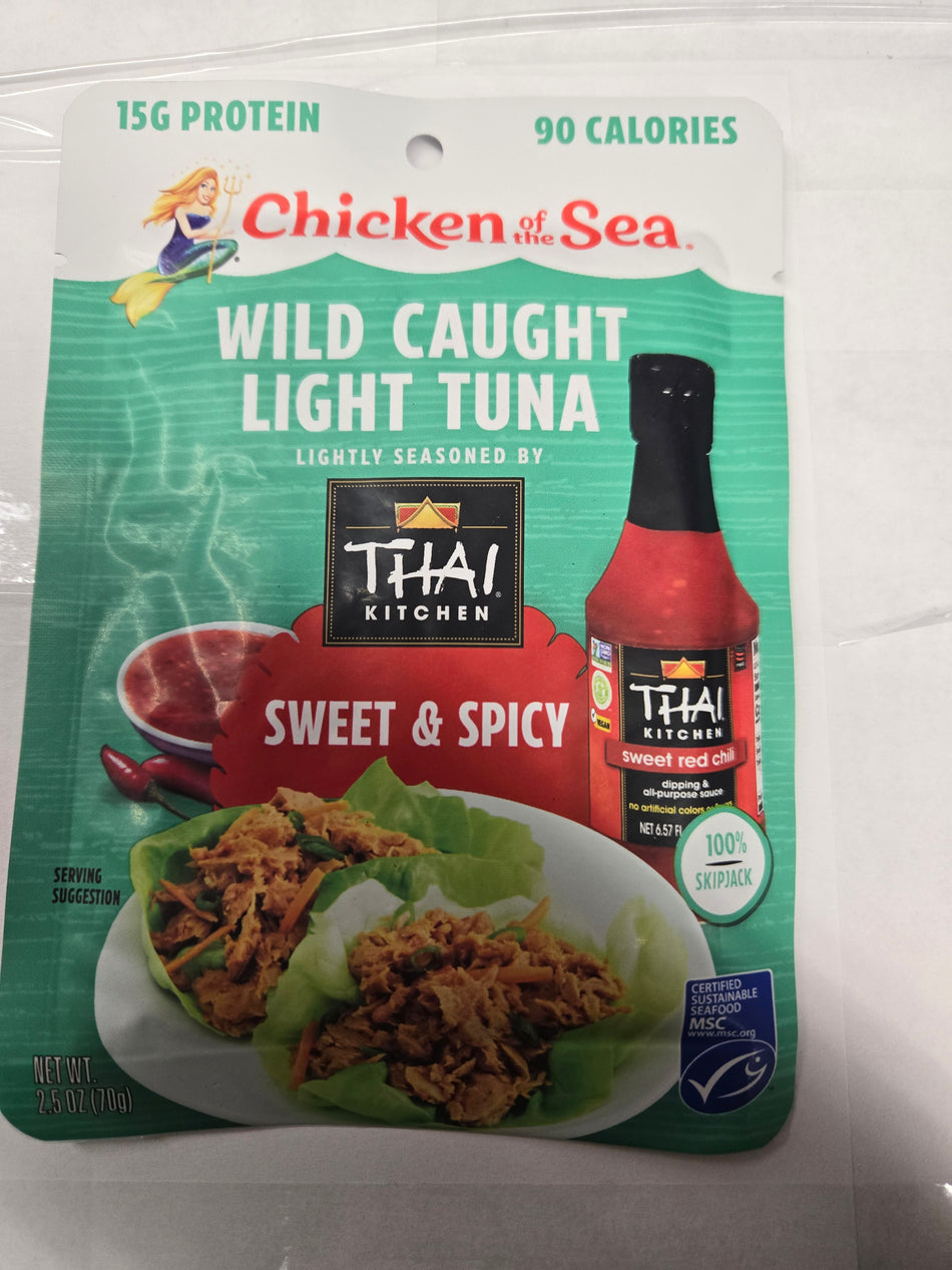 Sweet & Spicy thai tuna