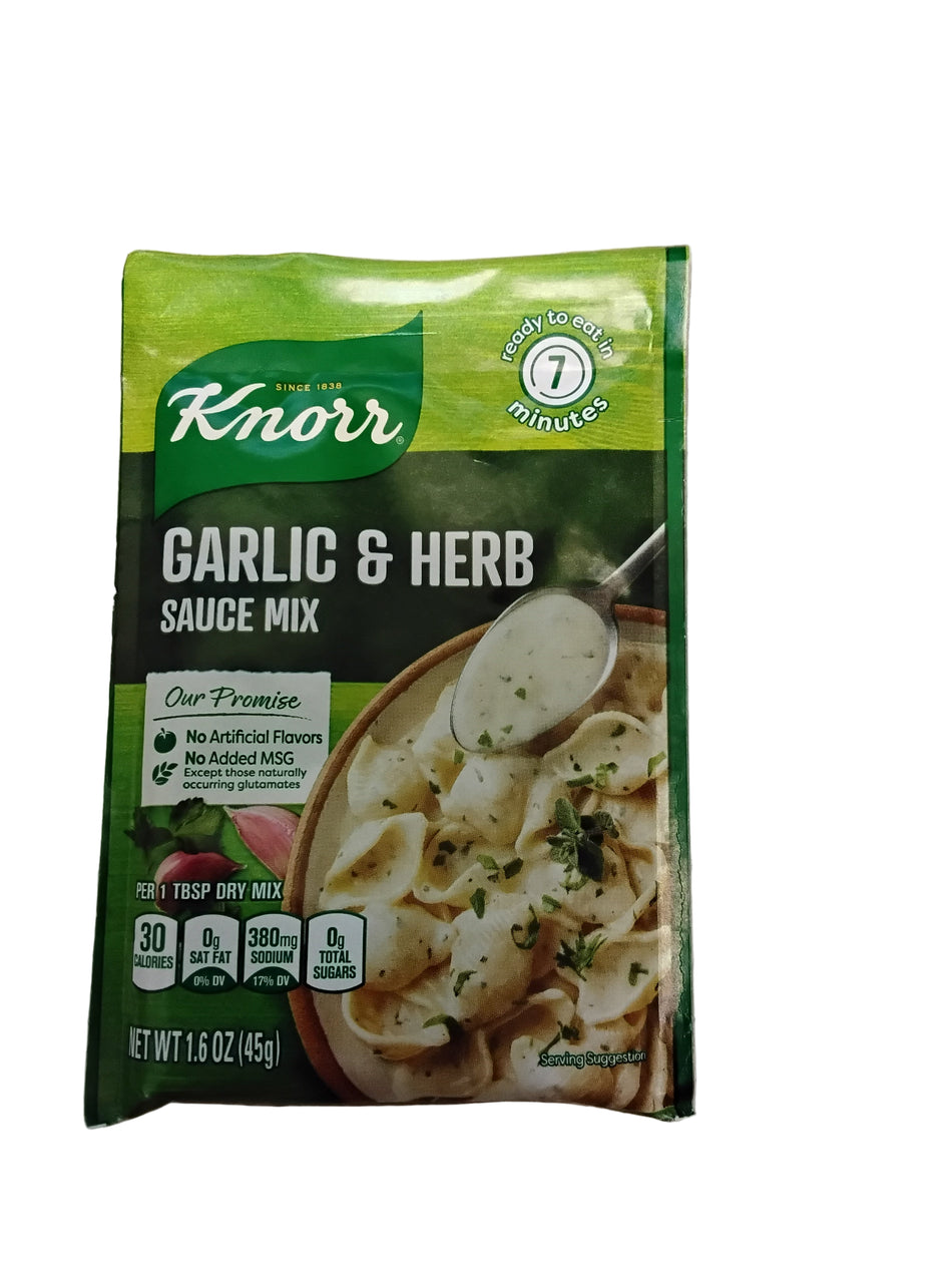 Knorr garlic & herb