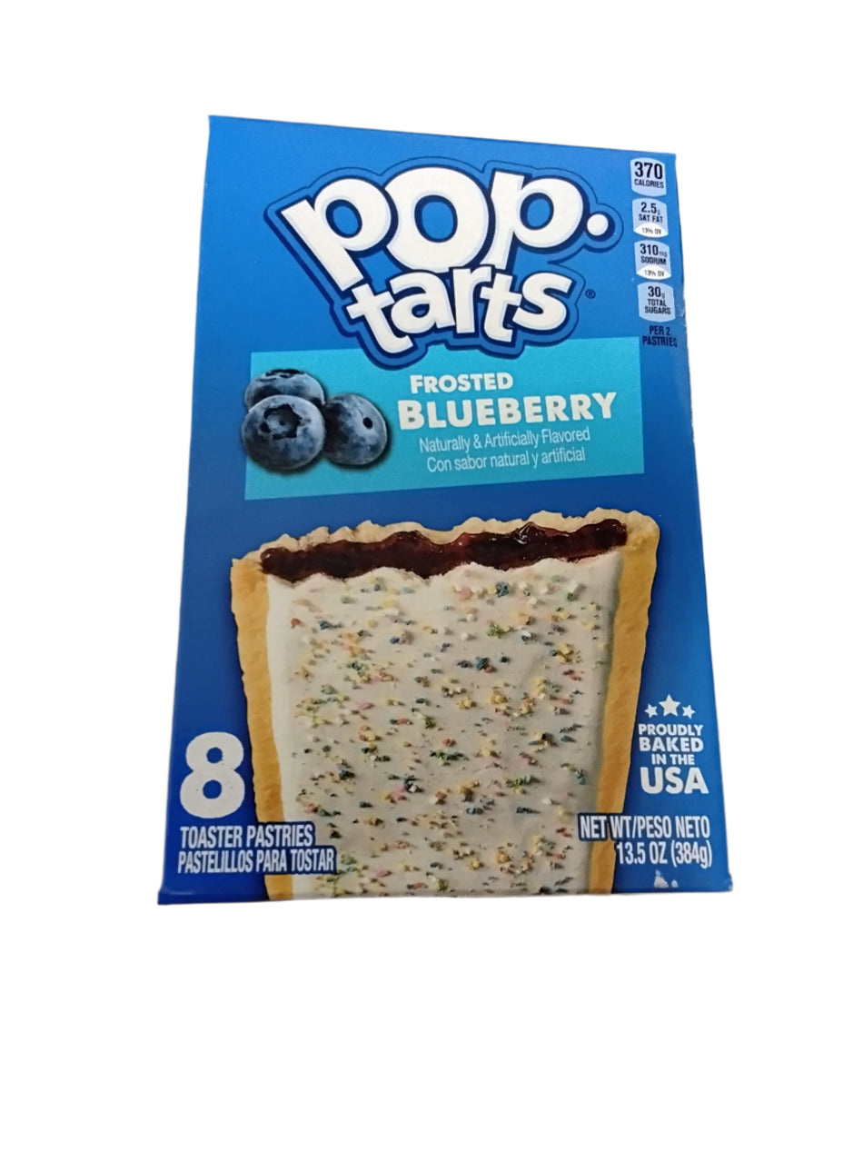 frosted blueberry Pop tarts