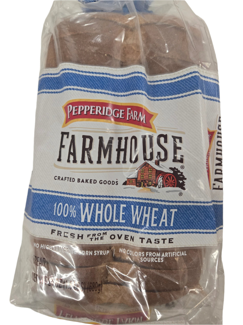 PEPPERIDGE FARM  WHOLE WHEAT BREAD