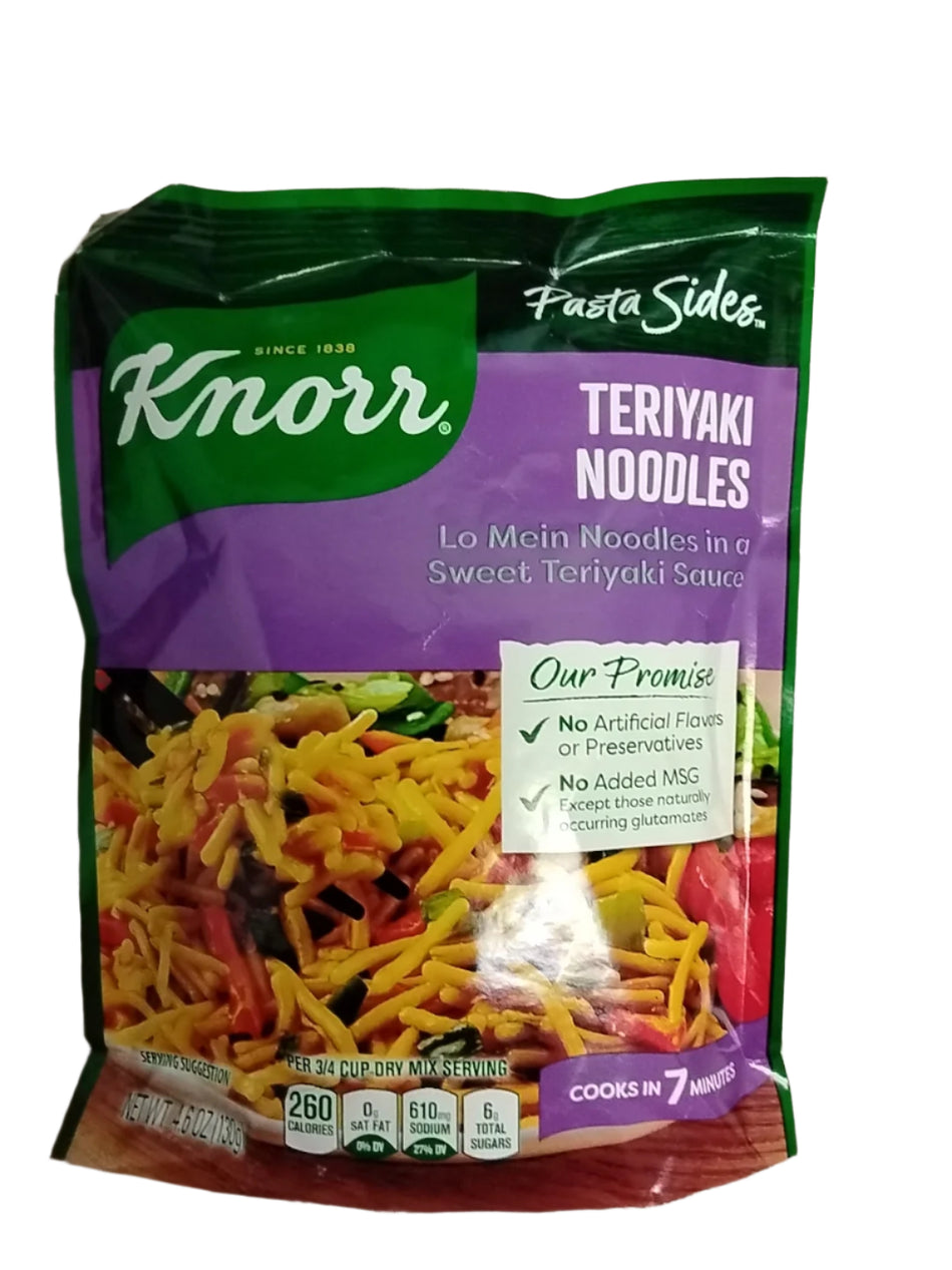 Knorr pasta sides  teriyaki noodles