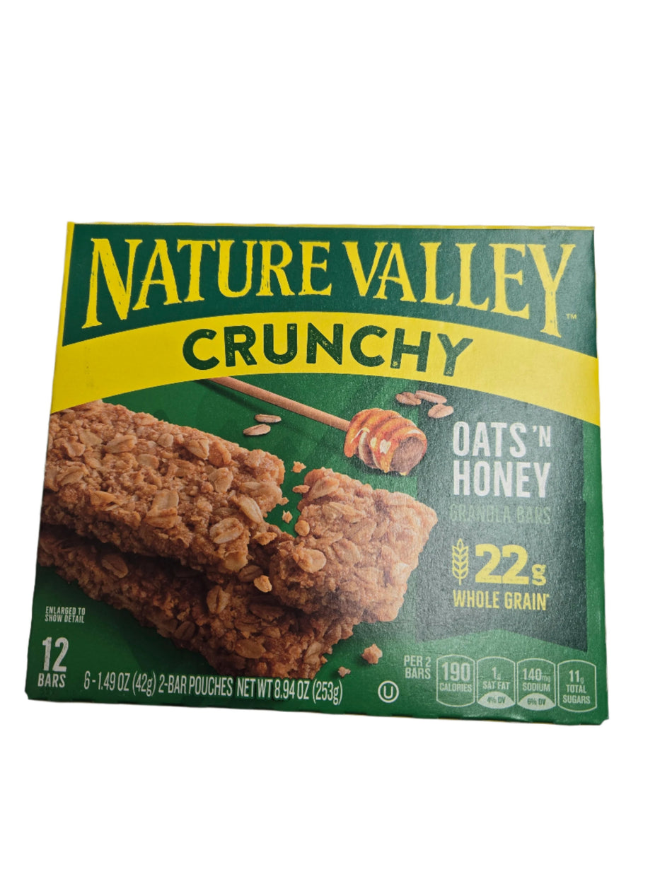 Nature Valley Crunchy Oats 'N Honey Granola Bars - 12ct