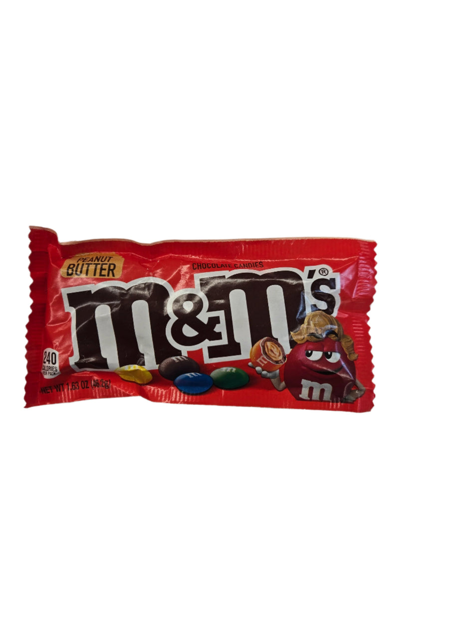 M&M'S Peanut Butter Chocolate Candy Singles Size