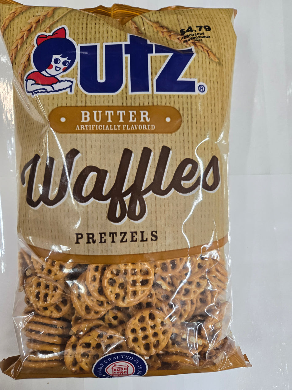 Utz Butter Waffles Pretzels