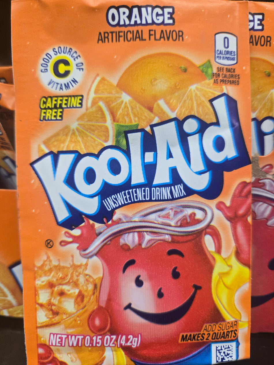 Kool-Aid orange