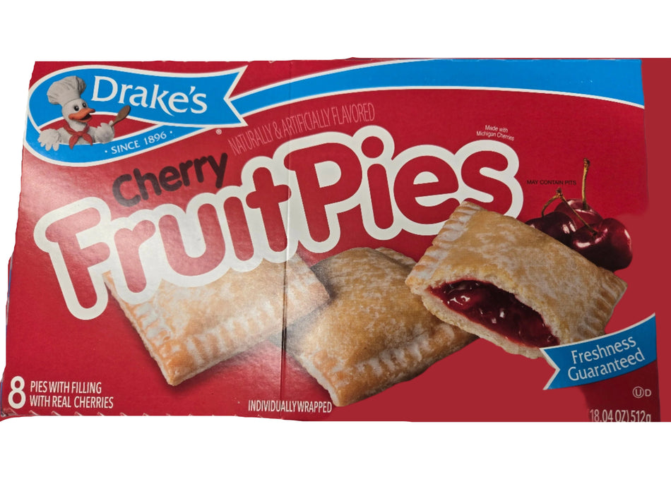 Drake's Fruit Pies, Cherry.