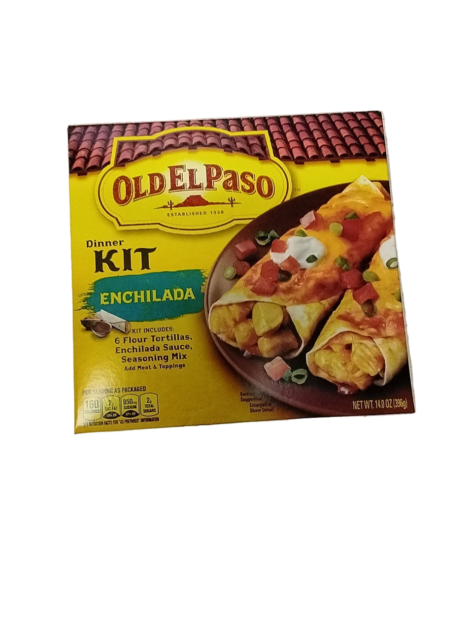 Old el paso kit enchilada
