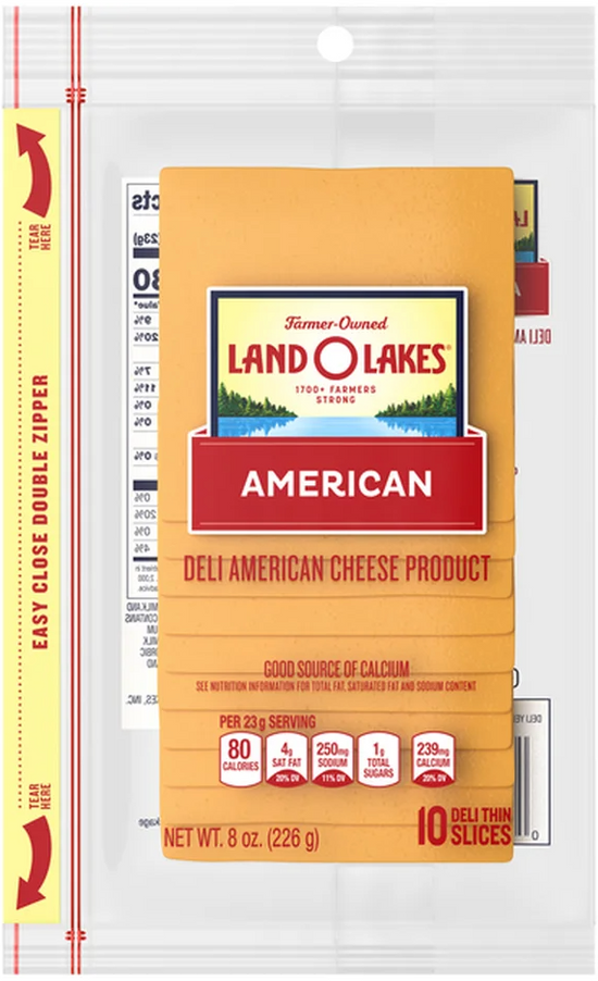 Land O Lakes American Cheese Peters Market Inmate Delivery Services